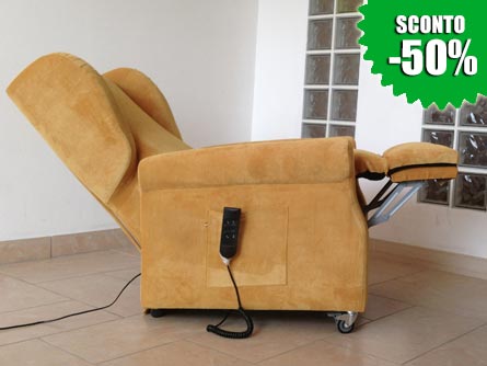 poltrona elettrica reclinabile per obesi