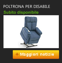 poltrona per disabili