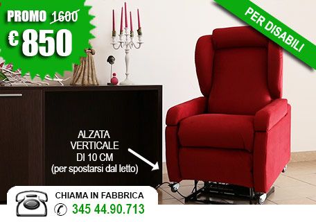 Poltrone relax per disabili